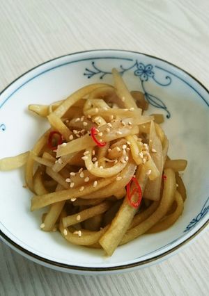 簡単◎甘めのヤーコンきんぴら-レシピのメイン写真