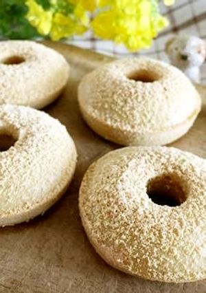 ヘルシー焼きドーナツ★黒糖きな粉-レシピのメイン写真