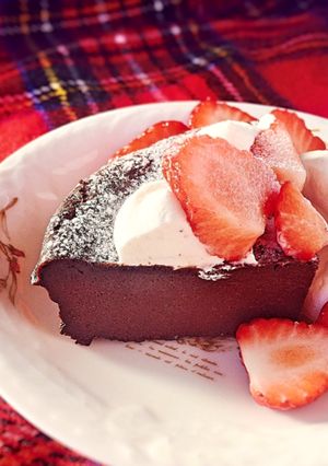 糖質制限◆超簡単生チョコ風ガトーショコラ-レシピのメイン写真
