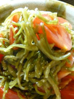 トマトと茎わかめのサラダ-レシピのメイン写真