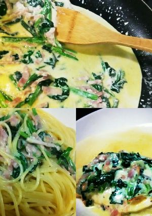 万能！ベーコンとほうれん草のチーズソース-レシピのメイン写真