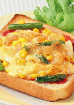 ピザトースト-レシピのメイン写真