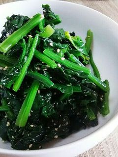 ほうれん草ナムル-レシピのメイン写真