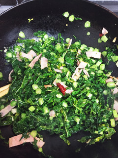 簡単ケールの野菜炒め-レシピのメイン写真