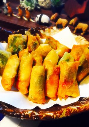 簡単♪鶏ささみ•青じそ•チーズの春巻き♪-レシピのメイン写真