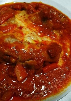 簡単！チキンのトマト煮-レシピのメイン写真