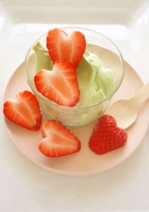ハートの苺♡-レシピのメイン写真
