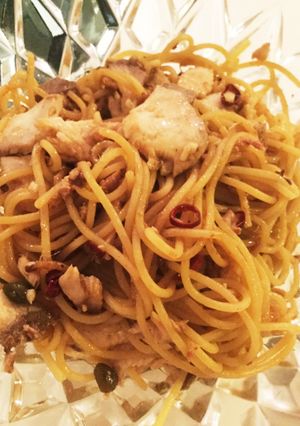 即席アンチョビパスタ☆ペペロンチーノ風-レシピのメイン写真