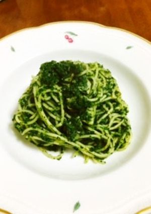 ほうれん草たっぷり!ベーコンパスタ-レシピのメイン写真