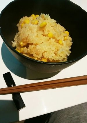 ほっとする醤油味のバターコーンごはん-レシピのメイン写真