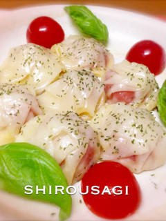 イタリア〜ン♪な焼き小籠包♡おつまみ餃子-レシピのメイン写真