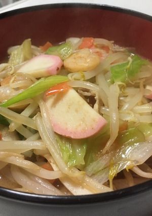 野菜たっぷりちゃんぽん-レシピのメイン写真