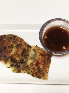 野菜の捨てちゃう部分で節約チヂミ-レシピのメイン写真
