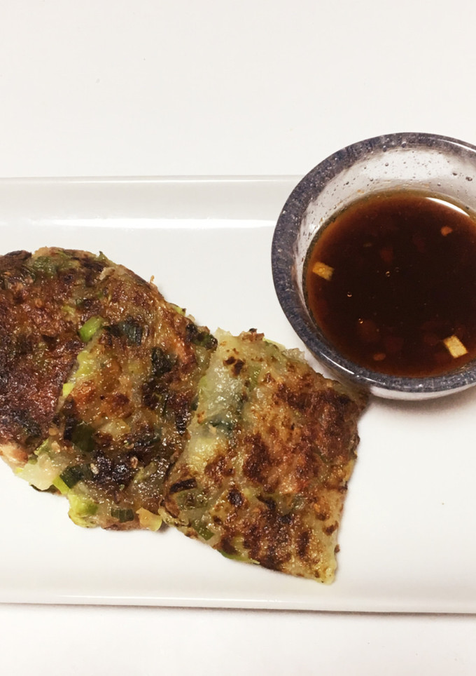 野菜の捨てちゃう部分で節約チヂミ-レシピのメイン写真