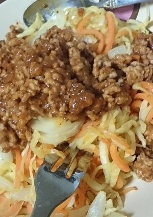 人参と切り干し大根のミートソース-レシピのメイン写真