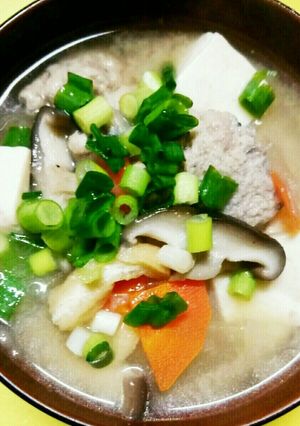 柔らか〜い☆具沢山 秋刀魚のつみれ汁♡-レシピのメイン写真