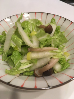 ミニ白菜のエゴマ油サラダ-レシピのメイン写真