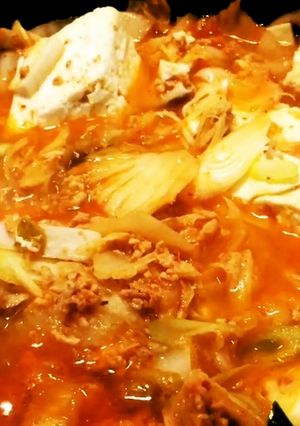 ぽっかぽか麻婆鍋-レシピのメイン写真