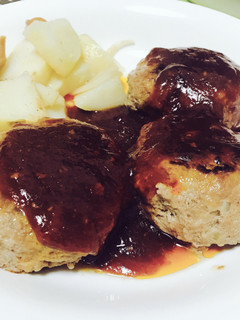 ハンバーグ-レシピのメイン写真