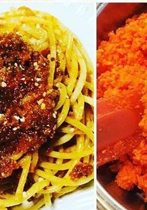 B-カロテンたぁ〜ぷりミートスパゲティ-レシピのメイン写真