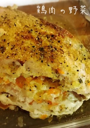 オーブンで簡単＊鶏肉の野菜包み焼き＊-レシピのメイン写真