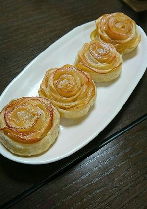 薔薇のアップルパイ✨-レシピのメイン写真