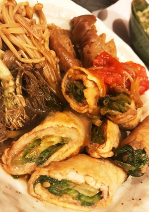 せりラブ♪せりの豚肉巻き・すき焼き風-レシピのメイン写真