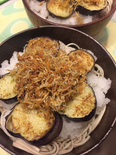 じゃこと茄子・大根おろしの蕎麦 さっぱり-レシピのメイン写真