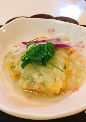寒い日に!卵焼きのトロトロみぞれあんかけ-レシピのメイン写真