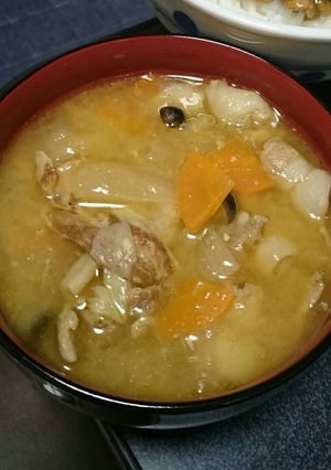 彼氏さんが絶賛する豚汁-レシピのメイン写真
