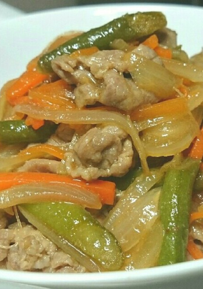 豚肉の中華風炒め物❁-レシピのメイン写真