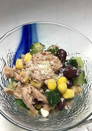 お豆のメキシカンサラダ-レシピのメイン写真