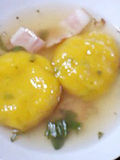 黄色いかぼちゃ白玉-レシピのメイン写真