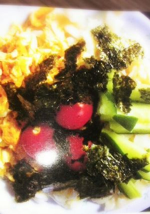 サラダうどん-レシピのメイン写真