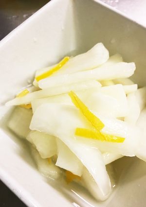 ばあちゃん直伝！ゆず大根の漬け物！-レシピのメイン写真