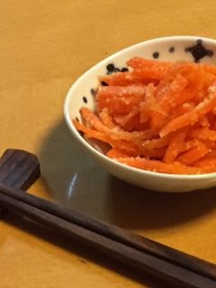 お弁当の彩に♬即席にんじんの和え物-レシピのメイン写真
