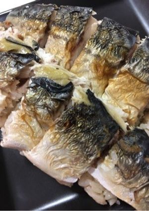 焼き鯖の押し寿司-レシピのメイン写真