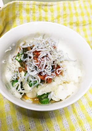 ネバトロ豆腐の和え物-レシピのメイン写真