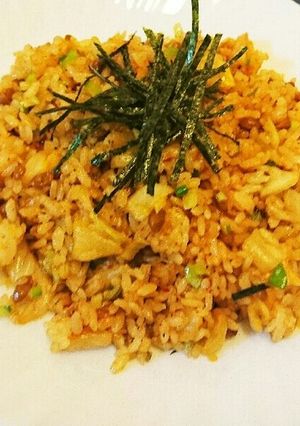 キムチ納豆炒飯-レシピのメイン写真