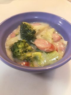 ブロッコリーのミルク煮-レシピのメイン写真