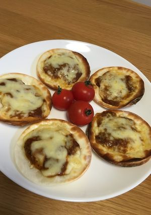 リメイク!!ポテサラdeカレーピザ☆-レシピのメイン写真