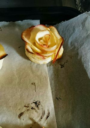 薔薇のアップルパイ-レシピのメイン写真