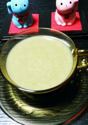 栄養たっぷり＊きな粉青汁な甘酒＊-レシピのメイン写真