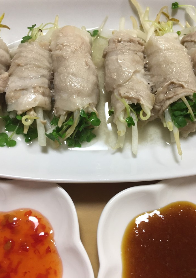 簡単美味しいもやしの豚肉巻き(o^^o)-レシピのメイン写真