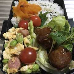 รูปของ お弁当113★20170116（卵とじ