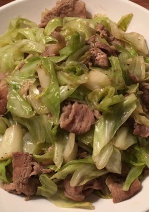 豚肉とキャベツのアンチョビ炒め-レシピのメイン写真