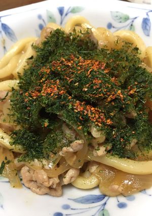 焼うどん 醤油味-レシピのメイン写真