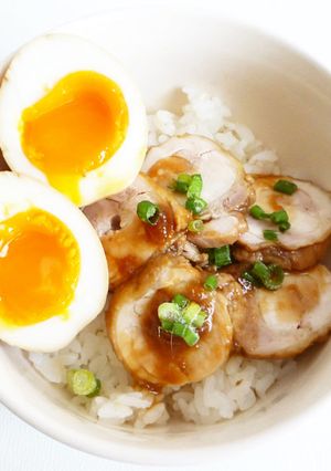 鶏チャーシュー丼-レシピのメイン写真
