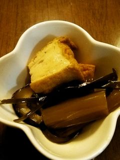 厚揚げと茎わかめの煮物-レシピのメイン写真