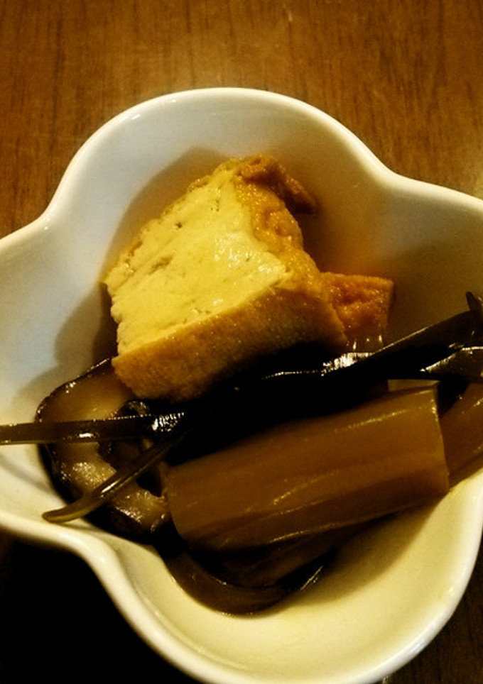 厚揚げと茎わかめの煮物-レシピのメイン写真